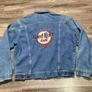 Hard Rock Cafe Atlanta Jacket Mens Medium